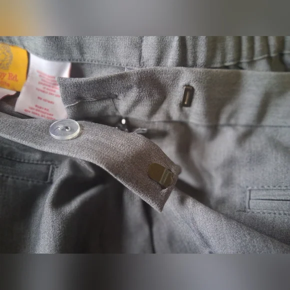 Ruby Rd. Gray Pantsuit - Picture 4 of 5